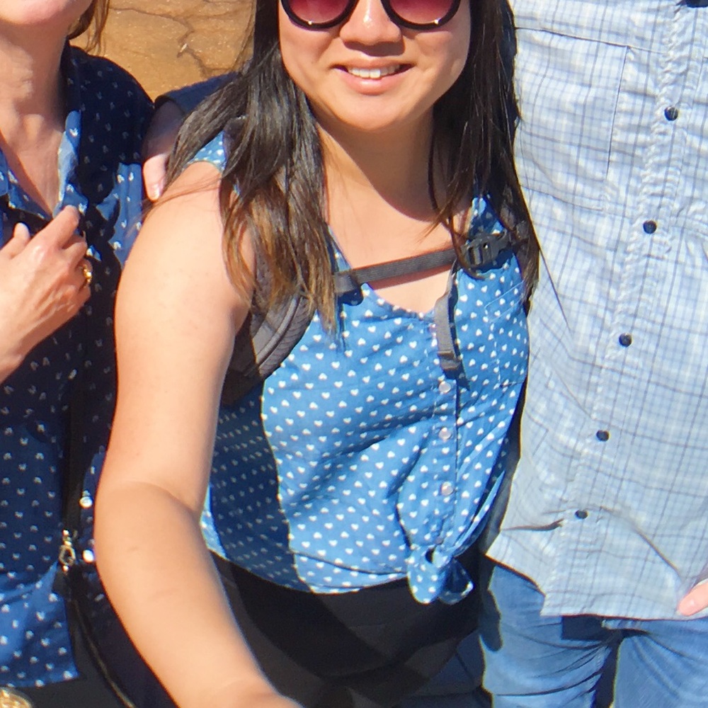 Cute Dotted Blue Tie-Up Top